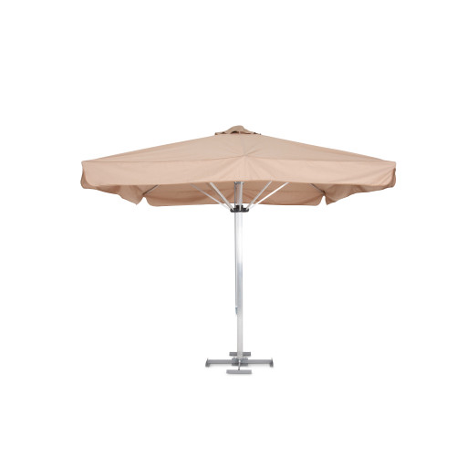 12 спицевый усиленный зонт  4х4м с центральной опорой  диаметр стойки D=102 мм 