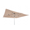 Зонт с центральной опорой 3х3м на алюминиевой стойке