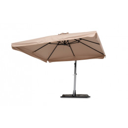 Зонт с боковой опорой на стальной стойке 3х3м